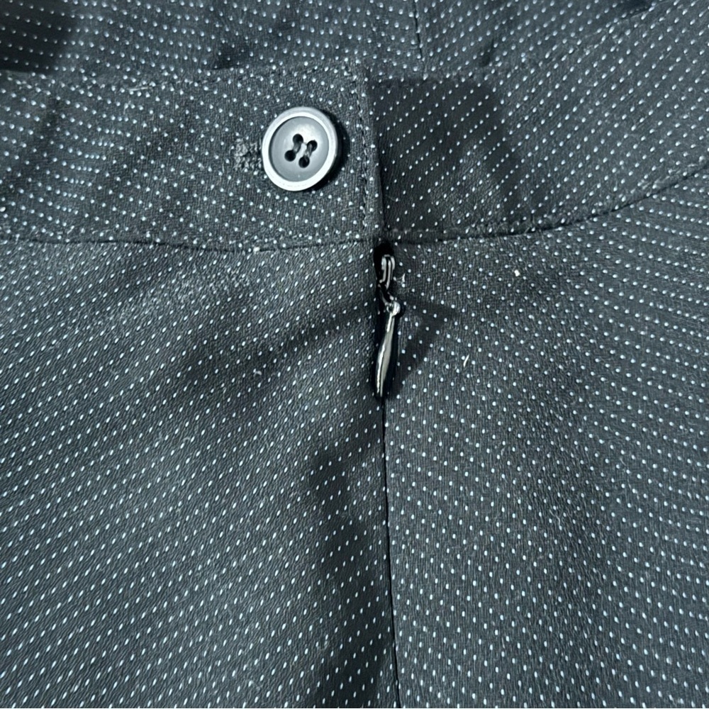 Black & White Side Zip Skirt - Picture 6 of 10